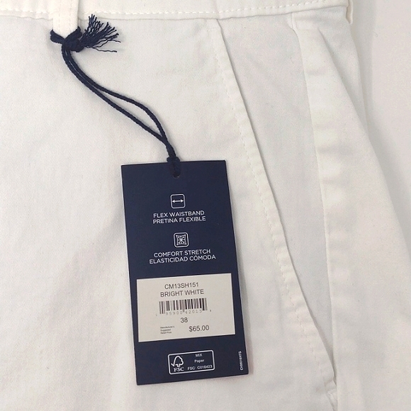 Chaps Men's Coastland Wash Flat Front Short - Picture 7 of 12